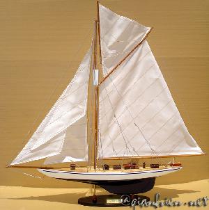 Viet Nam Handicrafts-wooden Model Boat Defender