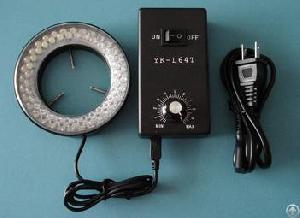 Microsgop Diamedr Stereo 60mm Led Fewnol Cylch Lamp Yk-l64t Golau Addasadwy