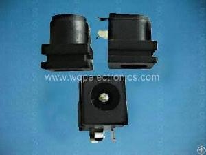 2.0 2.5 3.0 Mm High Current Dc Power Jacks With Kinked Pins Wqp-dc0620 Cui Pj-048h