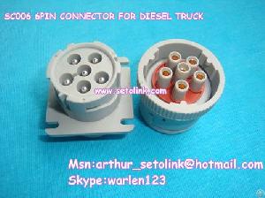 Sc006 6pin Connector For Diesel Truck From Setolink
