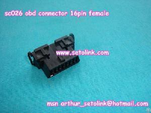 Sc026 Obd 16pin Female Connector From Setolink Electronics