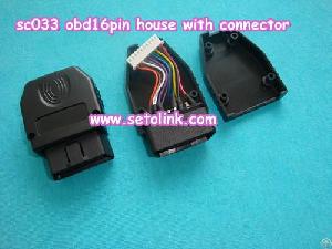 Sc033 Obd16pin House With Connector