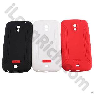 For Samsung Xmart Professional Soft Silicone Cases I9250-red