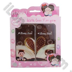 Lovers Series Hard Plactic Cases For Iphone4-l2