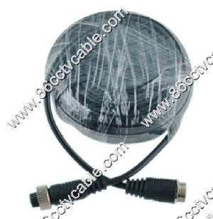 Cctv 4-pin Din Extension Cable For Car Cctv Camera