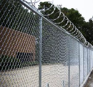 Barbed Wire Fence, Razor Wire Fence , Chain Link Fencing System