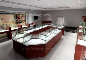 jewellery shop case manufacture