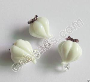 Fashion Onion Glass Charms Lampwork Vegetable Charm Mini Handmade Jewelry Pendants