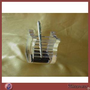 Clear Europe Style Acrylic Pen Holder With Thicken Base