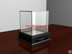 Glass Countertop Display Jewelry With Led Lighting