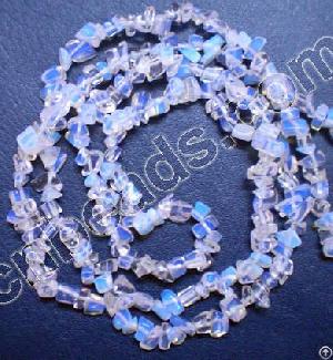 moonstone chip beads stone jewelry jewel findings