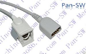 Pansw Nihon Kohden 9 Pins Pediatric Clip Spo2 Sensor