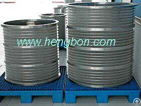 screen basket wedge wire