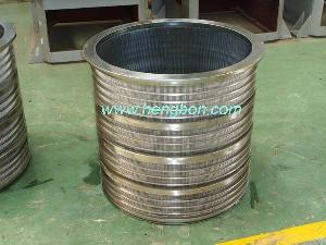 screen drum pulp equipment basket pulping