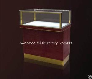 Showcase For Diamond Jewellery With High Power Led Lighting And Storage