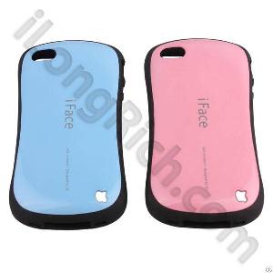 iface class hard plastic tpu cases iphone4s pink