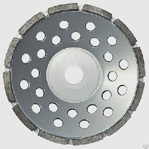 Single Row Cup Grinding Wheel Silver Colored