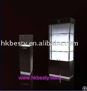 jewelry display tower cabinet