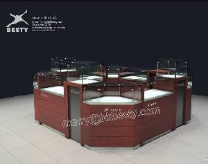 Newly Design Jewellery Showcase With Led For Kiosk