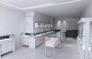 glossy jewellery showroom led lights