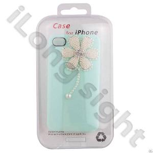 Ice-cream Flower Shell Crystal Iphone4 / 4s Case