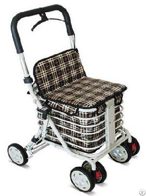 Leisure Shopping Cart 006a Aluminum Front Back Wheel