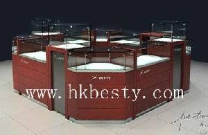 Watch And Jewelry Store Furniture With Led Lights