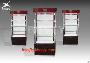 Watch Showroom Design And Mall Kiosk Design With Led Lights