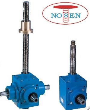 High Speed Fast Speed Bevel Gear Worm Gear Screw Jack