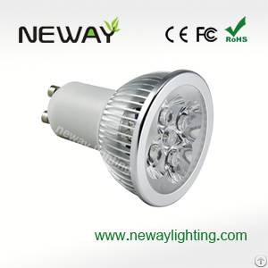 4w Gu10 Lens 1w High Power Led Spotlight With Ce Rohs Fcc