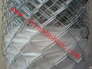 Galvanzied And Pvc Coated Chain Link Fence
