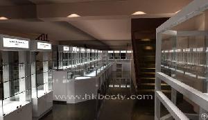 Design Of Jewellery Shop In 2012 Wigh Glass And Lighting