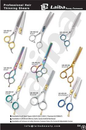 salon scissors