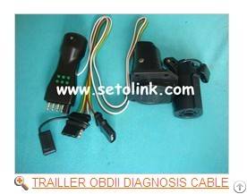 trailler obdii diagnosis cable