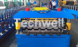 Roof Sheet Roll Forming Machine Supplied By Wuxi Techwell Roll Formng Machine Co, Ltd
