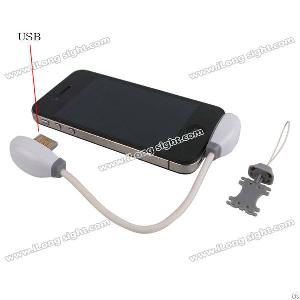 Mini 5 Pin Sd Card Reader Data Transfer Cable For Iphone