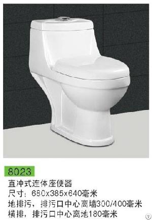 Modern 8023 Ceramic One Piece Toilet