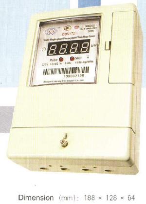 ddsy72 static phase pre payment watt hour meter