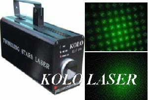 Kl-f50 Green Firefly Twinkling Laser Light, Stage Light, Laser Show, Disco Light With Dmx For Dj Pro
