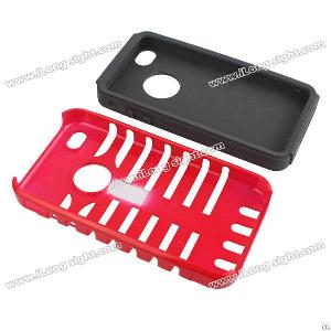 Musubo Retro Case Cover For Iphone 4 4s Red