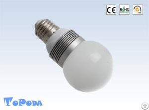 3w E26 / E27 / E22 / E14 Led Bulb With 85 To 265v Ac Input Voltage, Ce / Rohs Approved