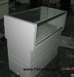 Glossy Finished Jewelry Or Watch Display Showcase