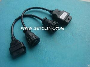 2012 scania obd 16pin male cable