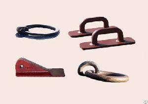 mooring ring towing pad smit bracket plinth