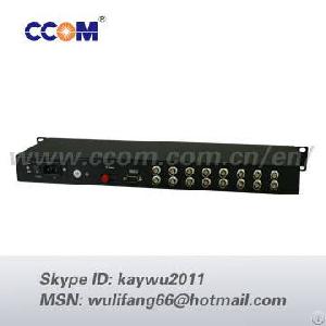 Multi-service 16-channel Video Optical Transmission