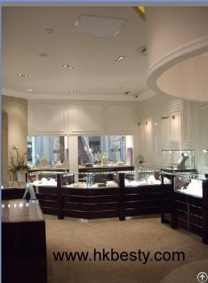 3 Elegant Jewelry Display Showcase For Jewelry Store