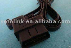 Hot Right Angle Obd 16 Pin Cable To Micro Usb Cable