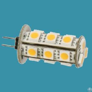 bumalik pin tower g4 ng 24v 18chip 5050 smd led na bombilya 360 degree