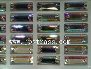 Flat Back Sew On Glass Crystal