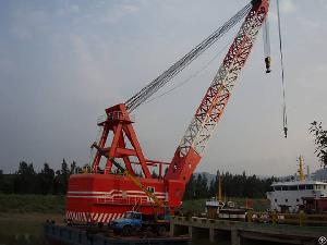 500t Float Crane